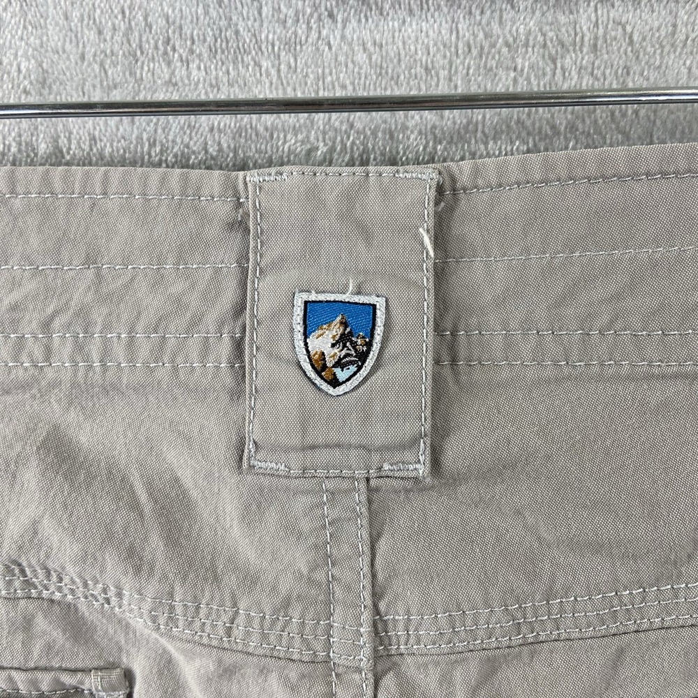 KUHL Shorts women's 10 (32x11) Splash Cargo Pocket Outdoor Gray Hiking Camping - Picture 9 of 11